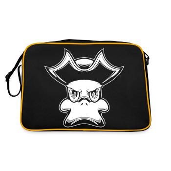 Pirate de canard diabolique - Sac Retro - noir/or - Dos