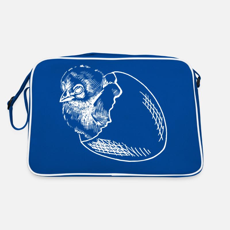 Chicks hatch egg Retro Bag