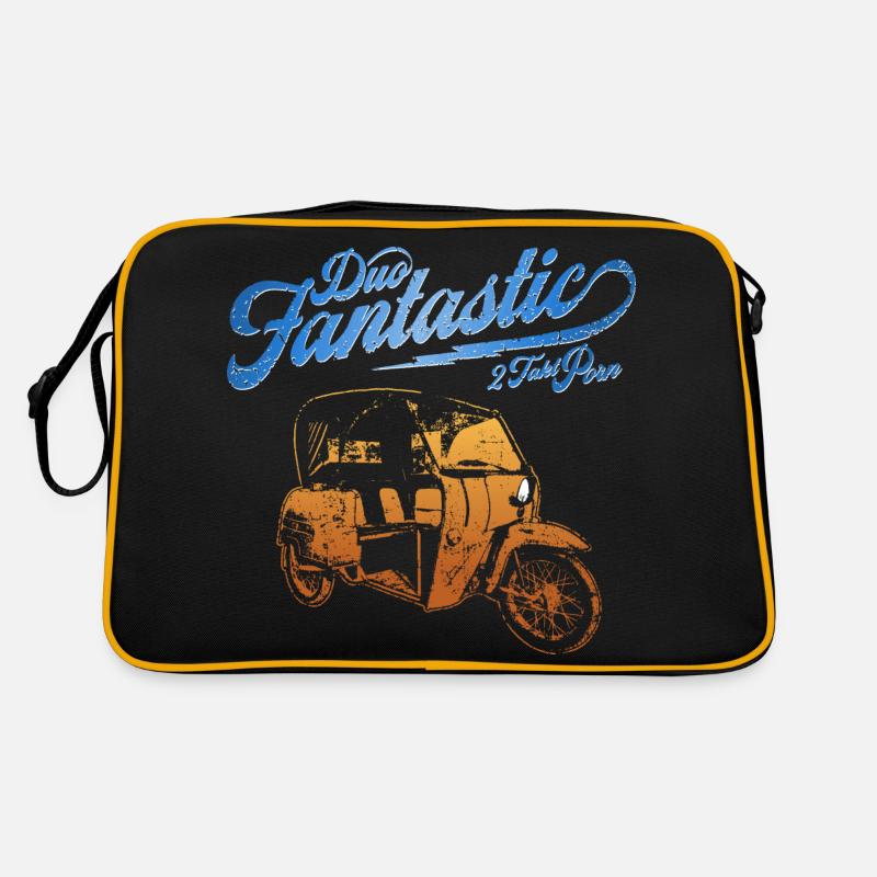 DDR Krause Duo Oldtimer Moped Dreirad Retro Tasche