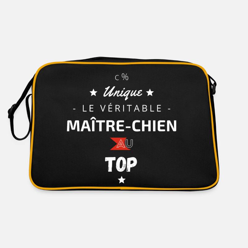Le véritable Maître chien au top Sac Retro