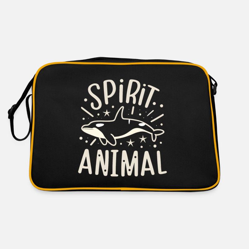 Orque Épaulard animal Sac Retro