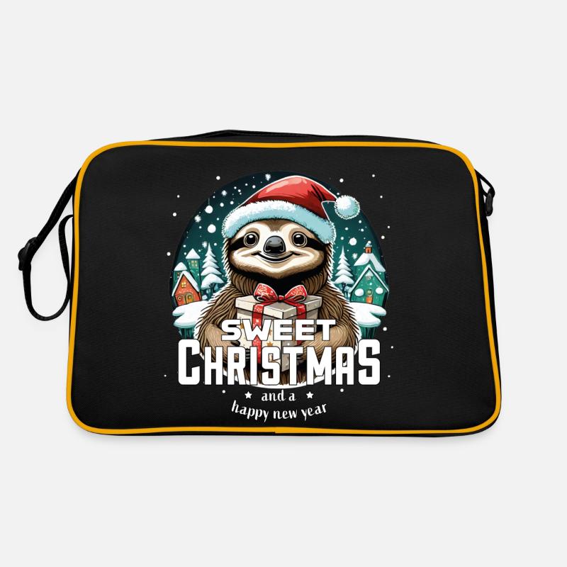 Paresseux de Noël - Doux Noël Sac Retro