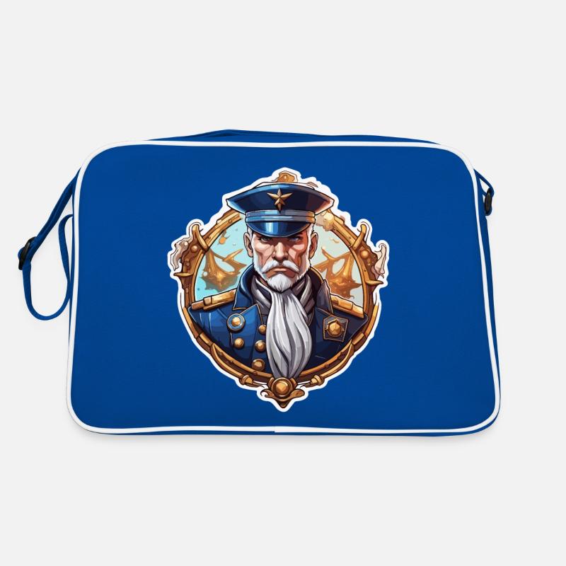 Captain / Sailor / Sailor / Seafaring / Ahoy Retro Bag
