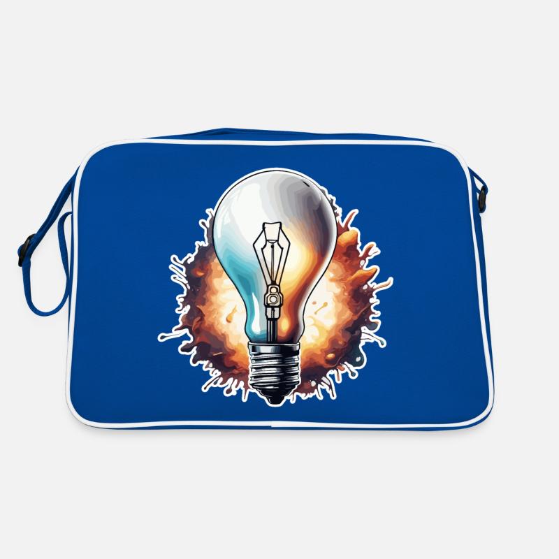 Bulb / Bulb / Brightness / Light Retro Bag