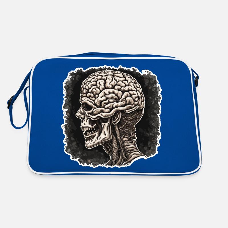 Brain / Knowledge / Intelligence / Clever / Thinking Retro Bag