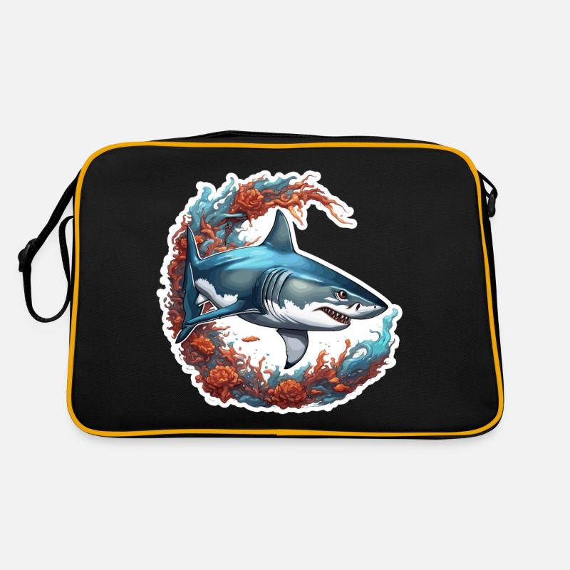 Requin / Faune / Sous-marin / Mer / Océan Sac Retro