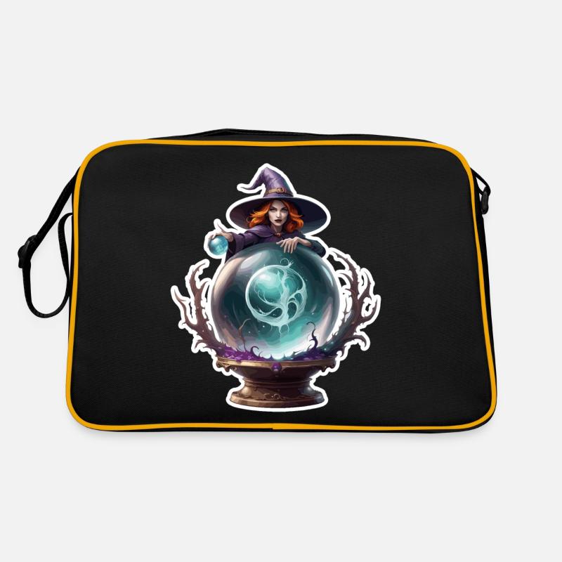 Sorcière / Magie / Rituel de sorcière / Conte de fées / Sort Sac Retro