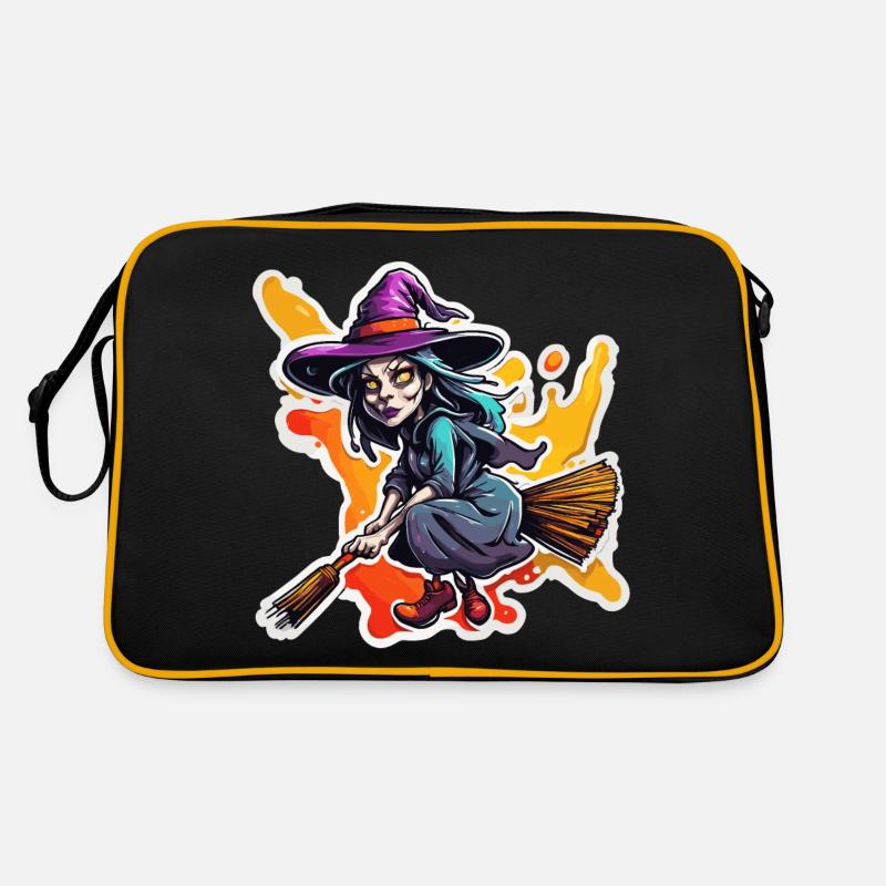 Sorcière / Magie / Rituel de sorcière / Conte de fées / Sort Sac Retro