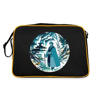 Anime / Comic / Japanese / Cartoon / Cartoon - Retro Bag - black/gold - Back