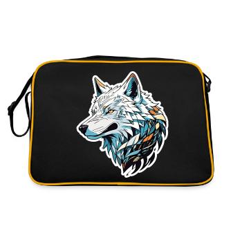 Anime / Bande dessinée / Japonais / Animation / Dessin animé - Sac Retro - noir/or - Dos