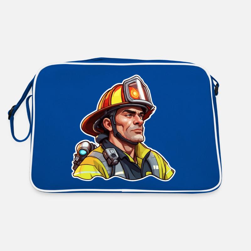 Pompier/Incendie/Incendie/Extinction/Héros Sac Retro