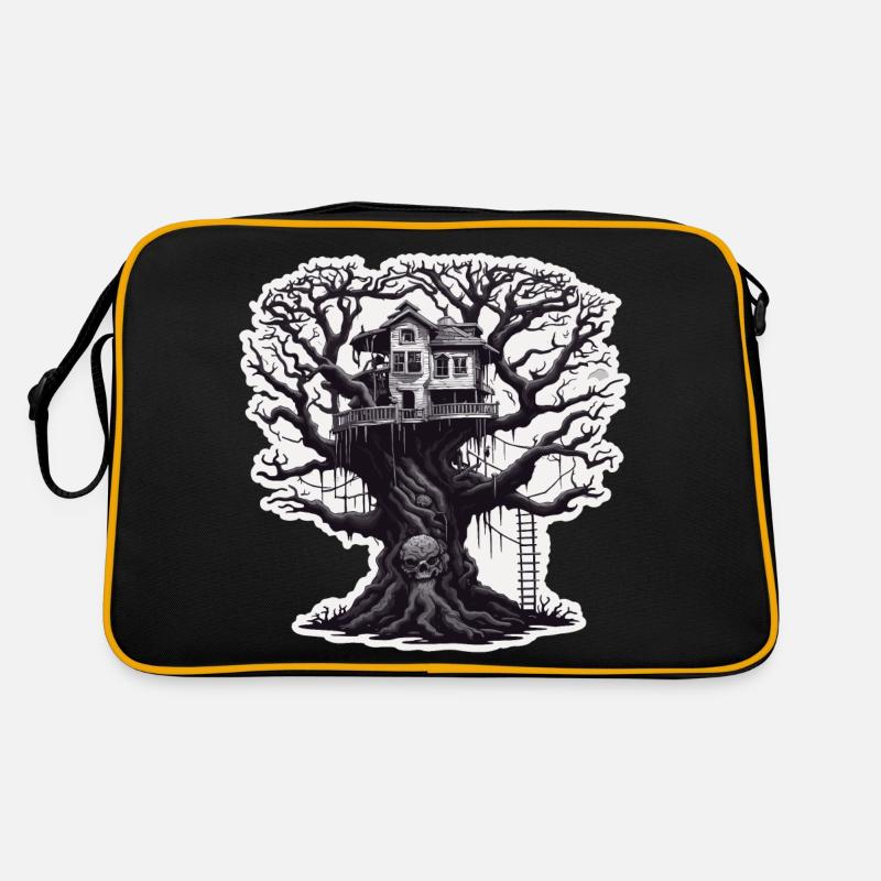 Cabane dans les arbres / Cime des arbres / Cabane dans les arbres / Aventure Sac Retro