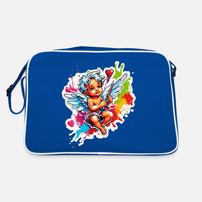 Cupidon / Amour / Flèche / Coeur / Saint Valentin Sac Retro