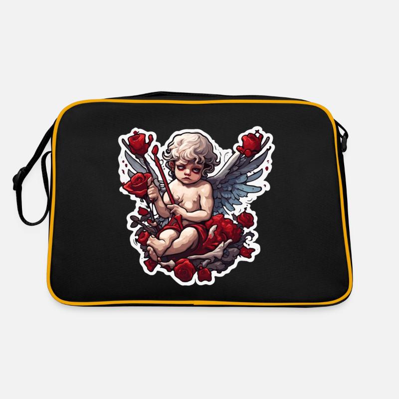 Cupidon / Amour / Flèche / Coeur / Saint Valentin Sac Retro