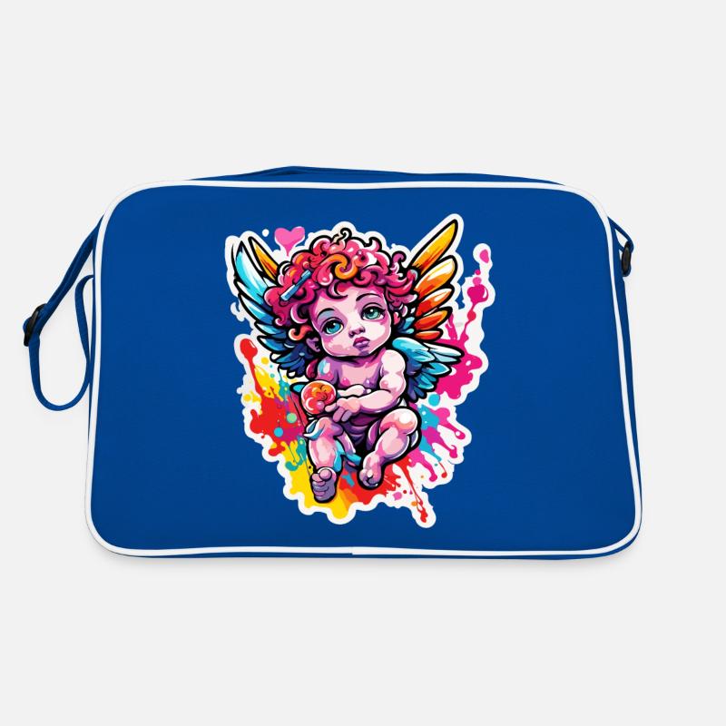 Cupidon / Amour / Flèche / Coeur / Saint Valentin Sac Retro