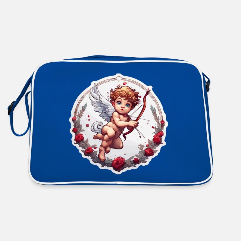 Cupidon / Amour / Flèche / Coeur / Saint Valentin Sac Retro