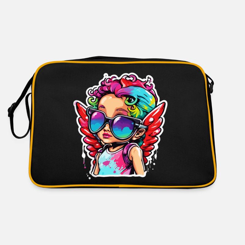 Cupidon / Amour / Flèche / Coeur / Saint Valentin Sac Retro