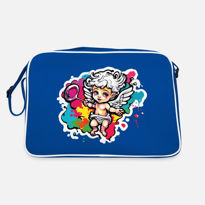 Cupidon / Amour / Flèche / Coeur / Saint Valentin Sac Retro