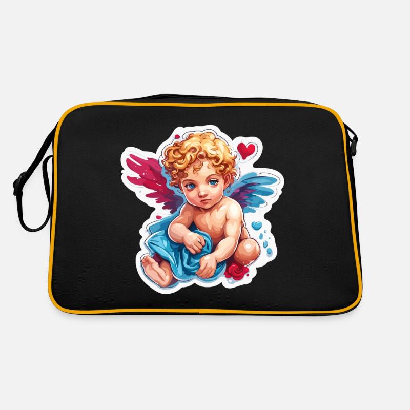 Cupidon / Amour / Flèche / Coeur / Saint Valentin Sac Retro