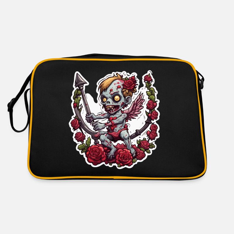 Cupidon / Amour / Flèche / Coeur / Saint Valentin Sac Retro
