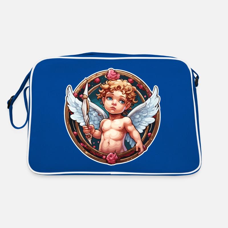 Cupidon / Amour / Flèche / Coeur / Saint Valentin Sac Retro