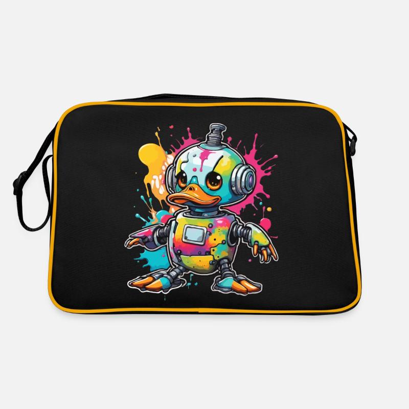 Robot Animal / AI / Mechanized Animals / Comic Retro Bag