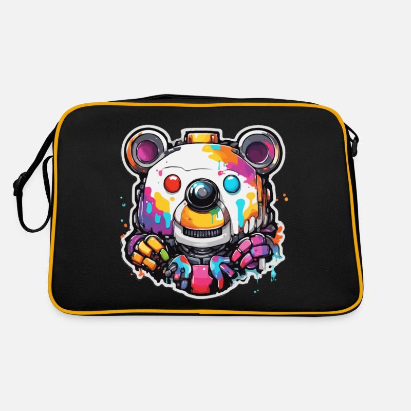 Robot Animal / AI / Mechanized Animals / Comic Retro Bag