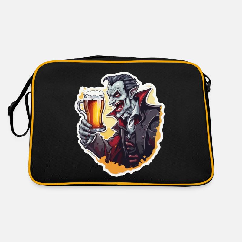 Vampire / Dracula / Suceur de sang / Halloween / Mythe Sac Retro