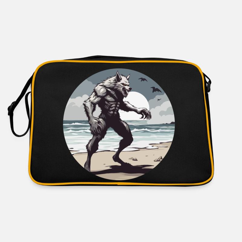 Werewolf / Full Moon / Creature / Transformation / Curse Retro Bag