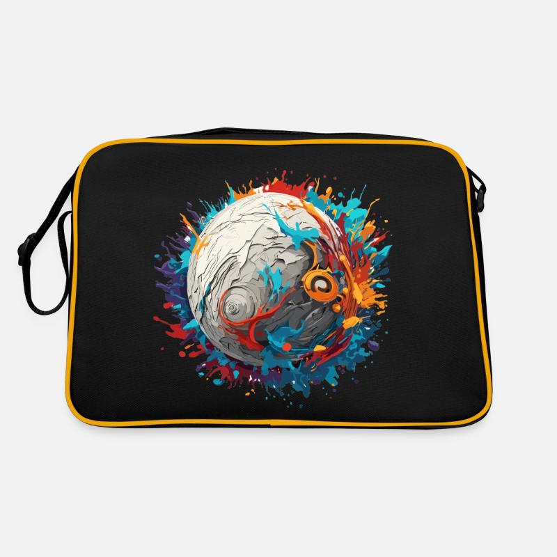 Planètes / Système solaire / Espace / Galaxie Sac Retro