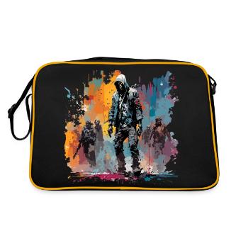 Apocalypse / Apocalypse / Destruction / Anarchie - Sac Retro - noir/or - Dos