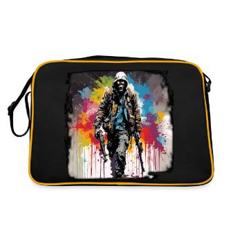 Apocalypse / Apocalypse / Destruction / Anarchie - Sac Retro - noir/or - Dos