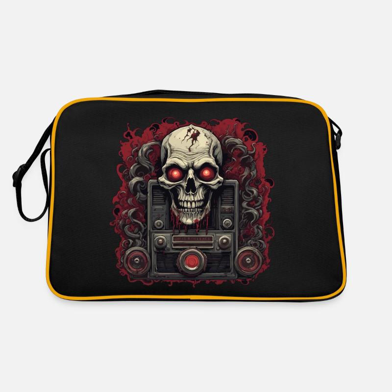 Radio / Analog / Music / Frequency / Speakers Retro Bag