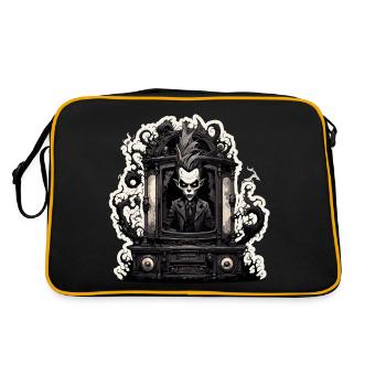 TV / Television / Analogue / Tube TV / Retro - Retro Bag - black/gold - Back