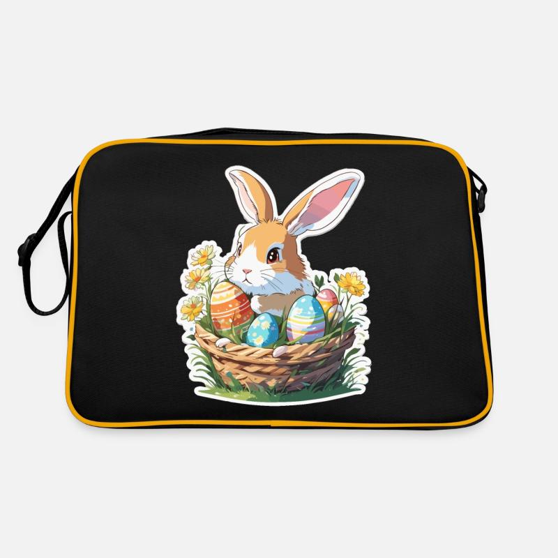 Easter Bunny / Easter / Eggs / Holidays / Easter Retro Bag