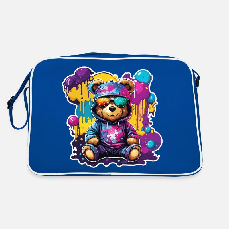 Teddybär / Kuscheltier / Stofftier / Geschenkidee Retro Tasche
