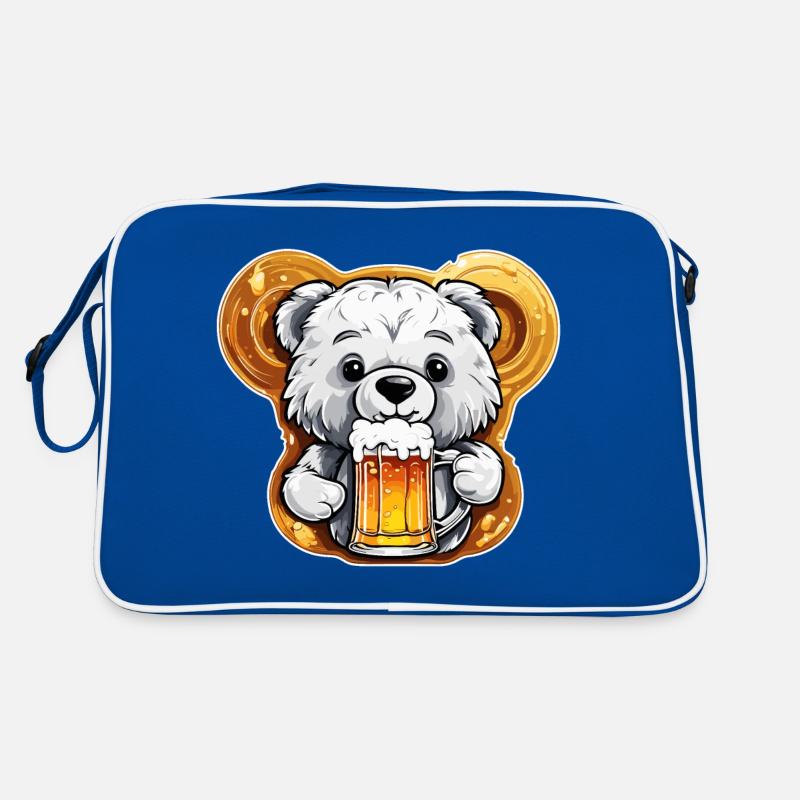Teddybär / Kuscheltier / Stofftier / Geschenkidee Retro Tasche