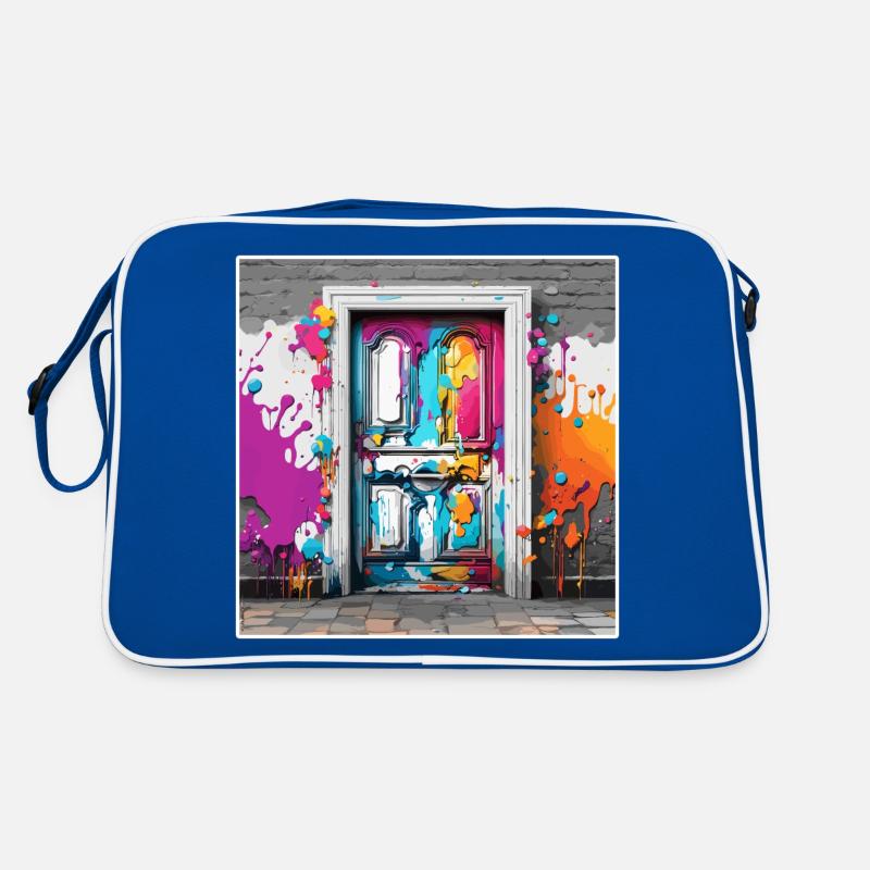Door / Entrance / Lock / Gate / Front Door / Design Retro Bag
