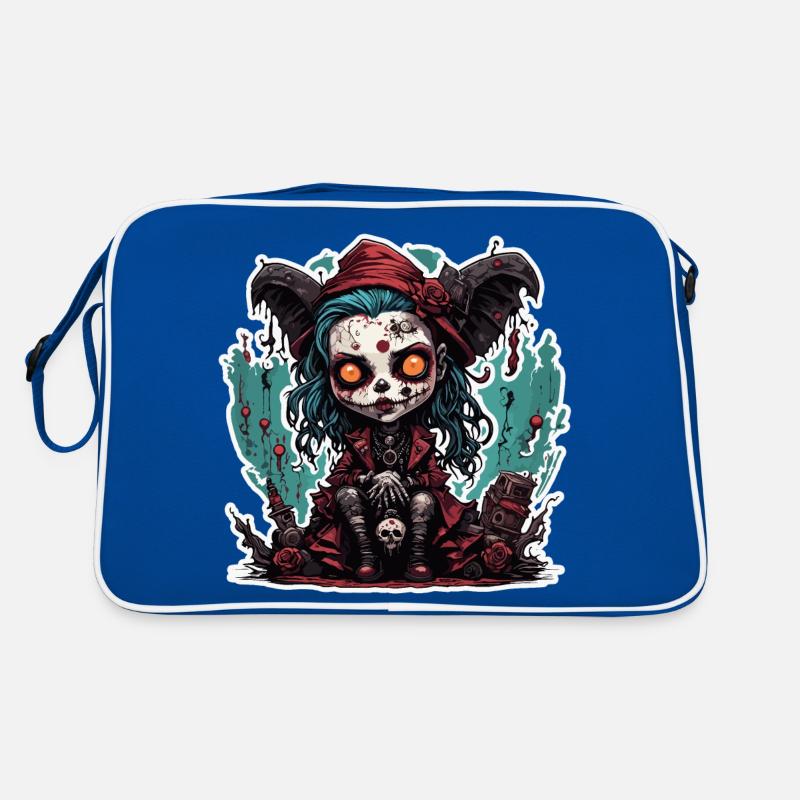 Horror Doll / Halloween / Creepy / Dark Retro Bag