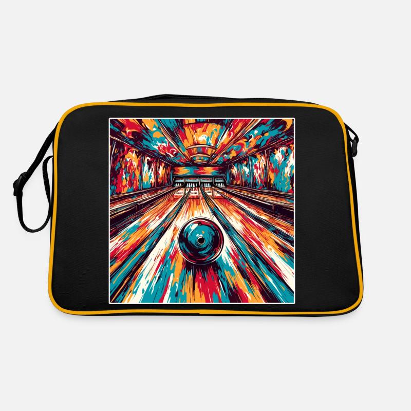 Bowling / Quilles / Bowling / Pin / Strike Sac Retro