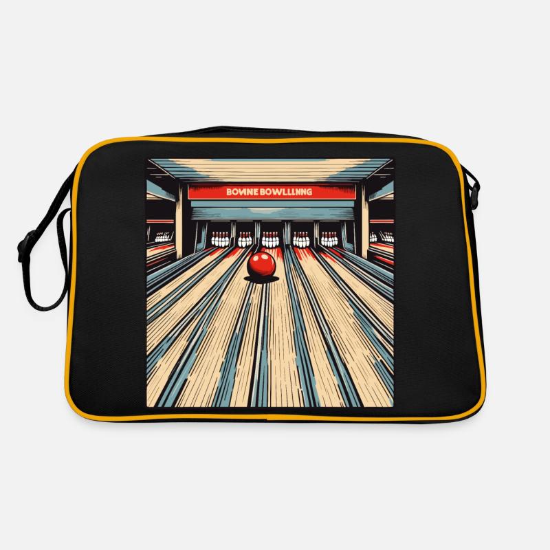 Bowling / Quilles / Bowling / Pin / Strike Sac Retro