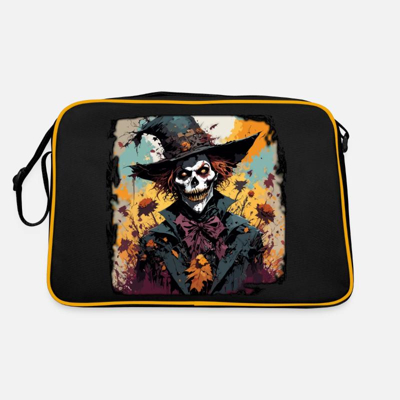 Vogelscheuche / Erntehelfer / Maisfeld / Feld Retro Tasche