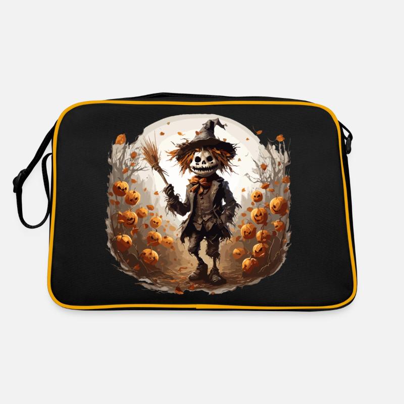 Vogelscheuche / Erntehelfer / Maisfeld / Feld Retro Tasche