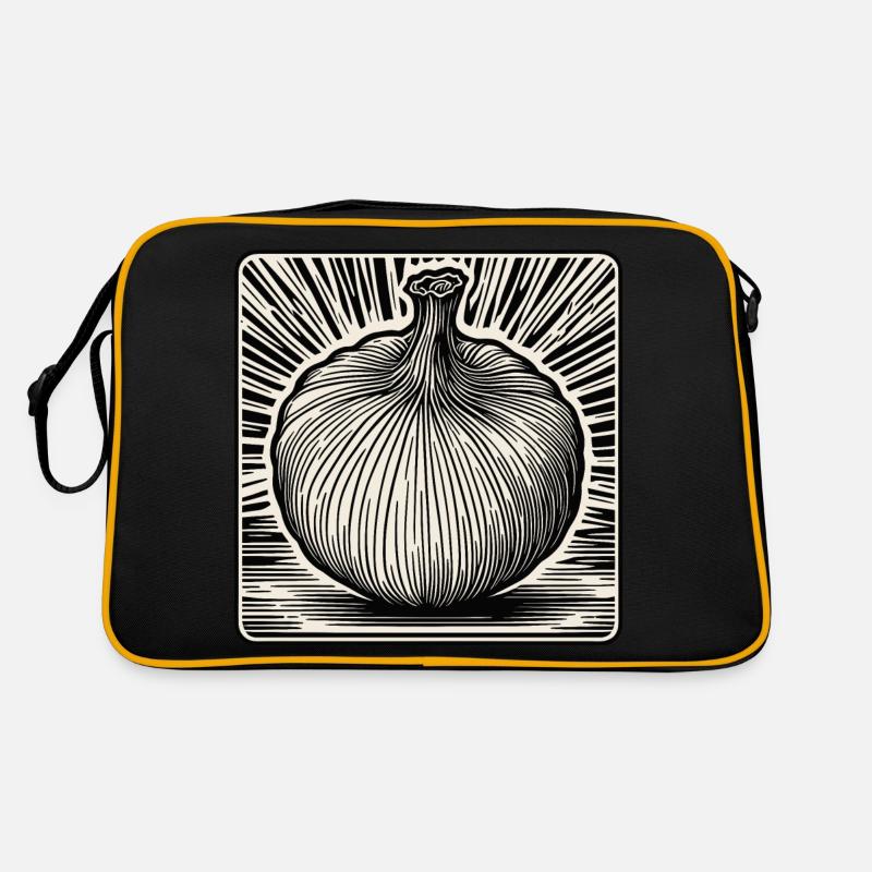 Alimentation / Légumes / Marché / Vitamines / Design Sac Retro