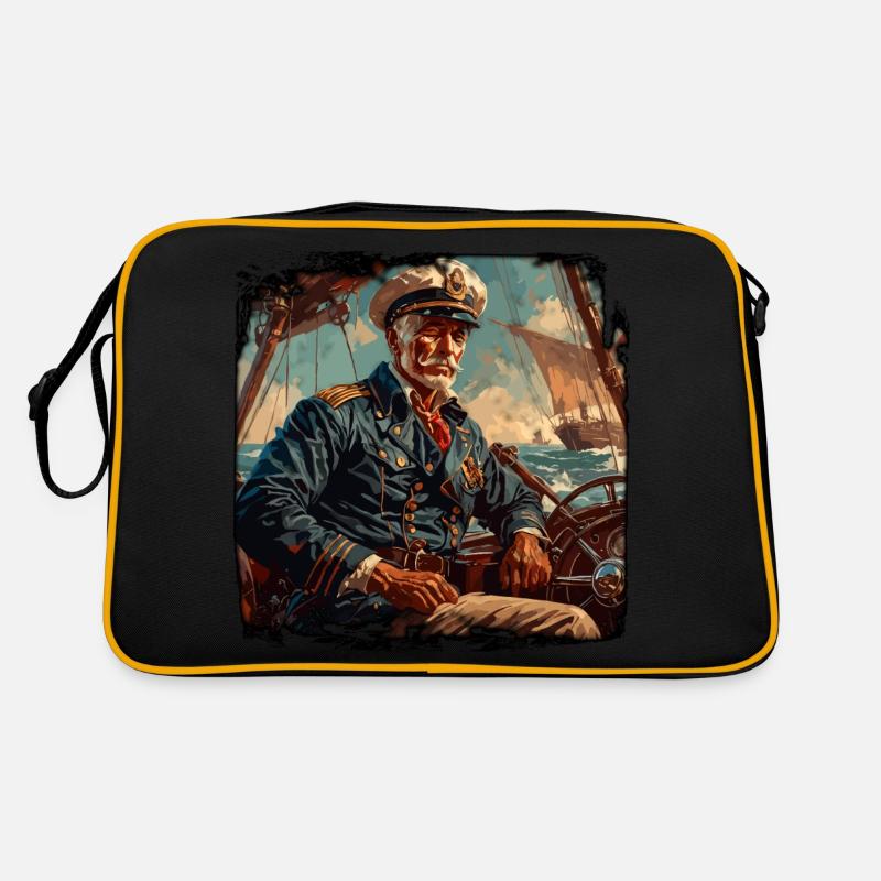 Matrose / Schiffsbesatzung / Decksmann / Anker Retro Tasche