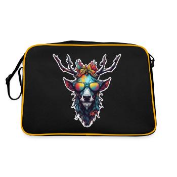 Wendigo / Evil Spirit / Possessive / Horror - Retro Bag - black/gold - Back