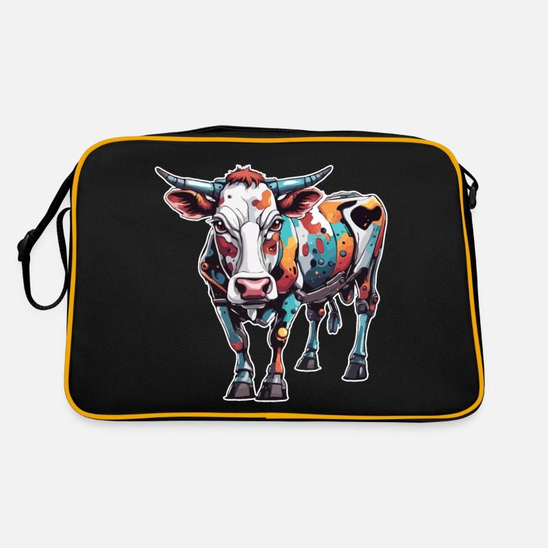 Robot Animal / AI / Mechanized Animals / Comic Retro Bag