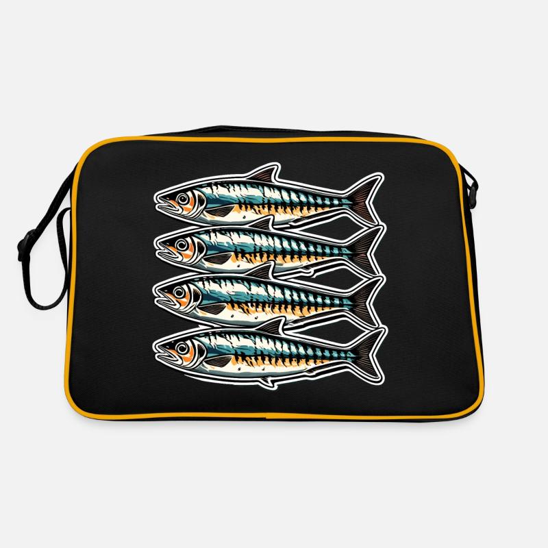 Fisch / Tier / Aquarium / Wasser / Teich / See Retro Tasche