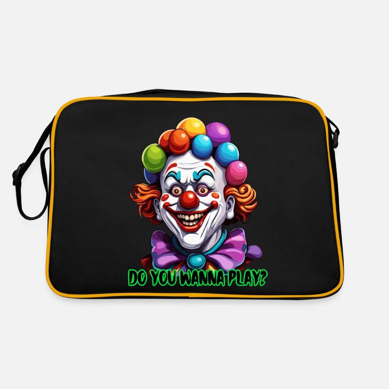 Clown / Cirque / Carnaval / Carnaval / Ludique Sac Retro