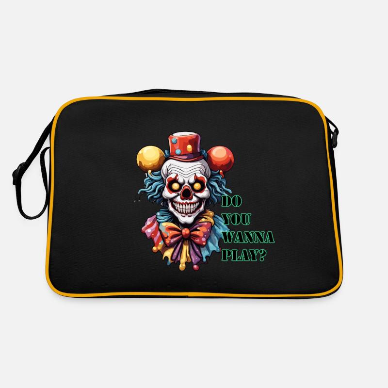 Clown / Cirque / Carnaval / Carnaval / Ludique Sac Retro